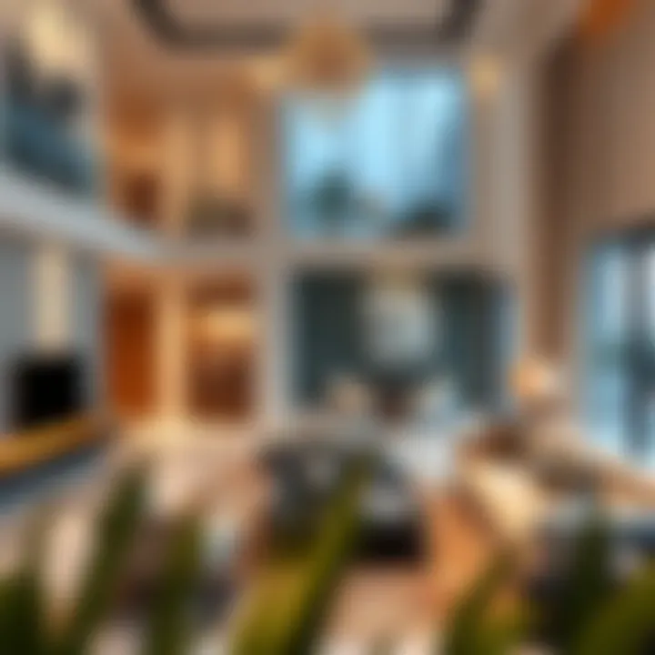 Modern Living Spaces at Equiti Gate Luxurious living spaces within Equiti Gate, highlighting modern design