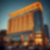 Stunning facade of Fairmont Sheikh Zayed Road showcasing modern architectural brilliance