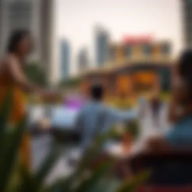 Vibrant Lifestyle Near Marriott Residences Vibrant lifestyle in Dubai surrounding Marriott Residences