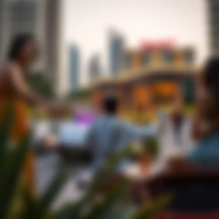 Vibrant Lifestyle Near Marriott Residences Vibrant lifestyle in Dubai surrounding Marriott Residences