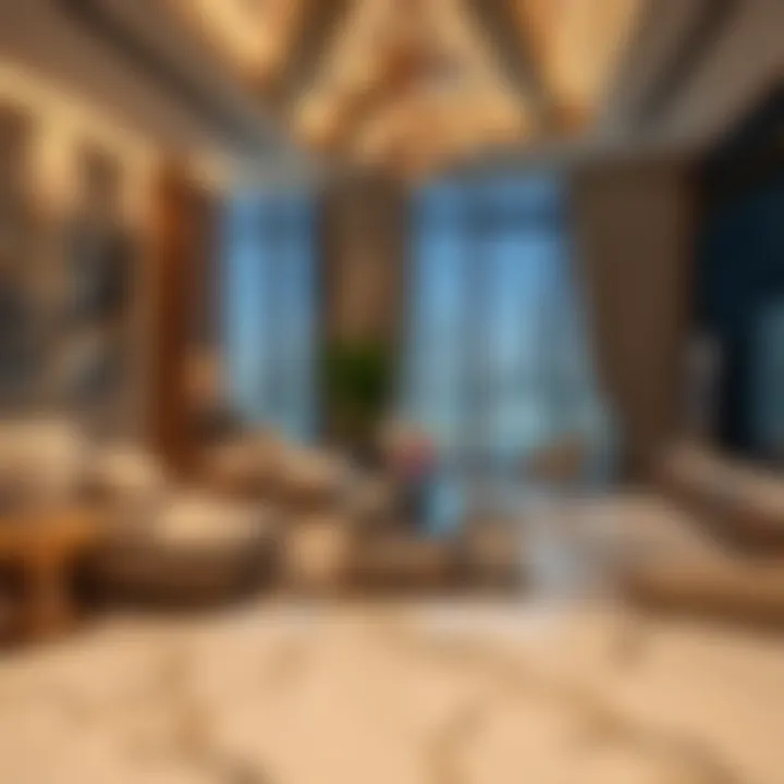 Exquisite Amenities of a Luxury Apartment in Dubai Amenities in a luxury Dubai apartment