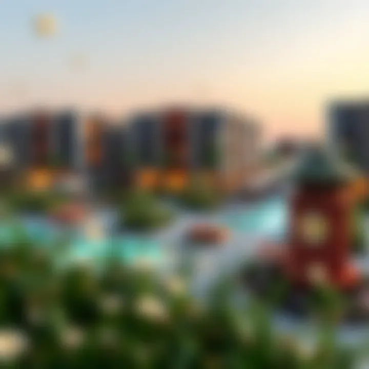 Community amenities in Montrell highlighting lifestyle facilities and green spaces