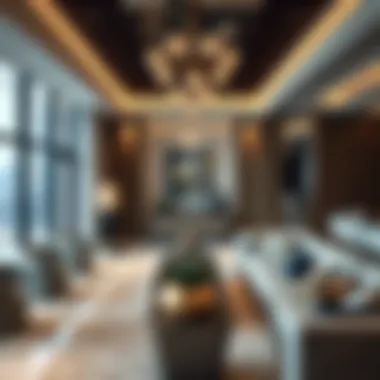 Luxurious interior design featuring elegant living spaces in Montrell