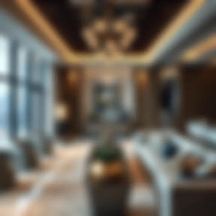 Luxurious interior design featuring elegant living spaces in Montrell