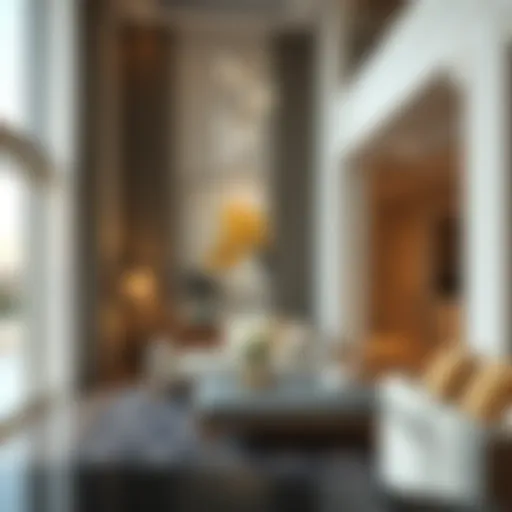 Sophisticated interior of a Nakheel apartment