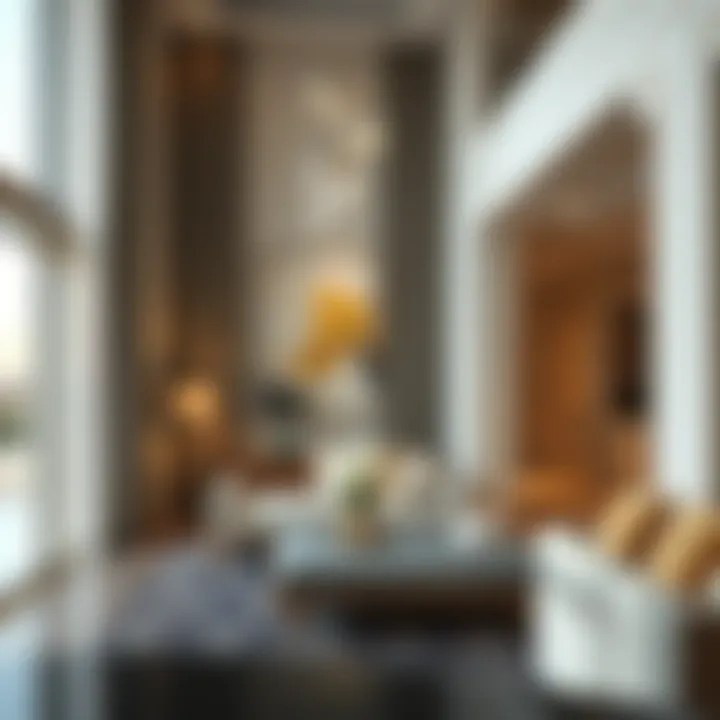 Sophisticated Interior of a Nakheel Apartment Sophisticated interior of a Nakheel apartment