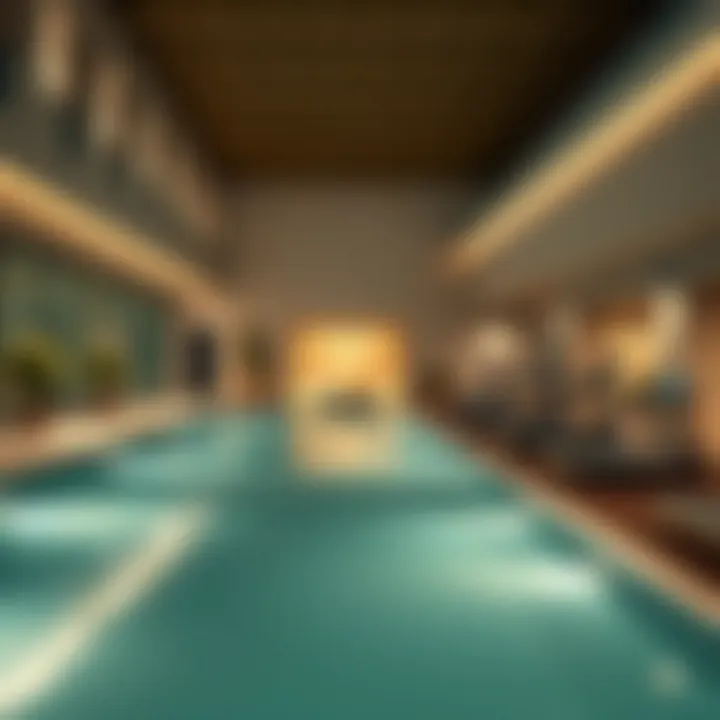 Amenities at Olivia Residence A glimpse of the premier amenities available at Olivia Residence including pool and gym