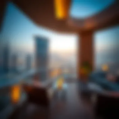 Breathtaking Balcony Views at Olivia Residences Gorgeous views from a balcony at Olivia Residences