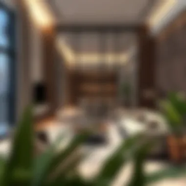 Modern amenities in a luxury one bedroom apartment