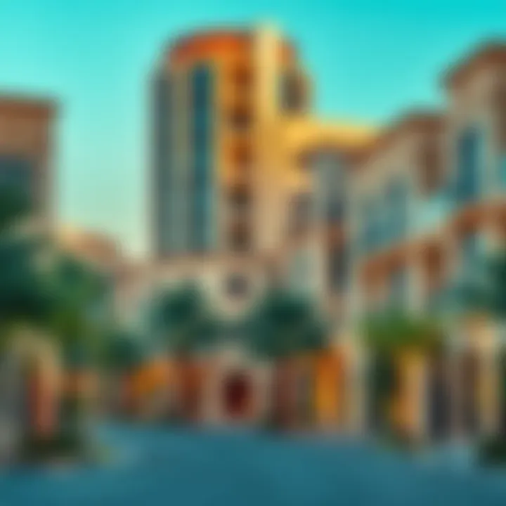 Upscale neighborhood in Dubai perfect for one-bedroom rentals