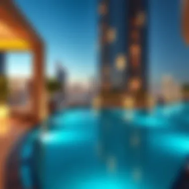 Luxurious amenities available at Opus Tower