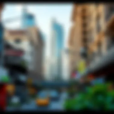 Vibrant neighborhood scenes in Bur Dubai