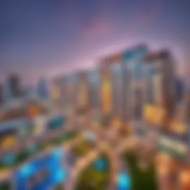 Architectural marvel of modern sky residences in Dubai