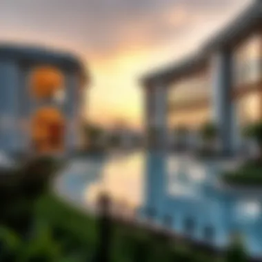 Elegant architectural design of Sobha Hartland residences
