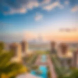 Luxurious skyline view of Sobha Hartland