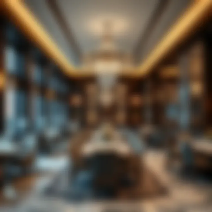 Elegant Dining Area at The Address Jumeirah Elegant dining area with exquisite decor and ambiance