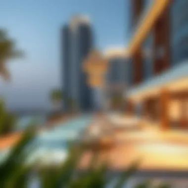 Amenities available to residents at the Al Barsha Twin Towers