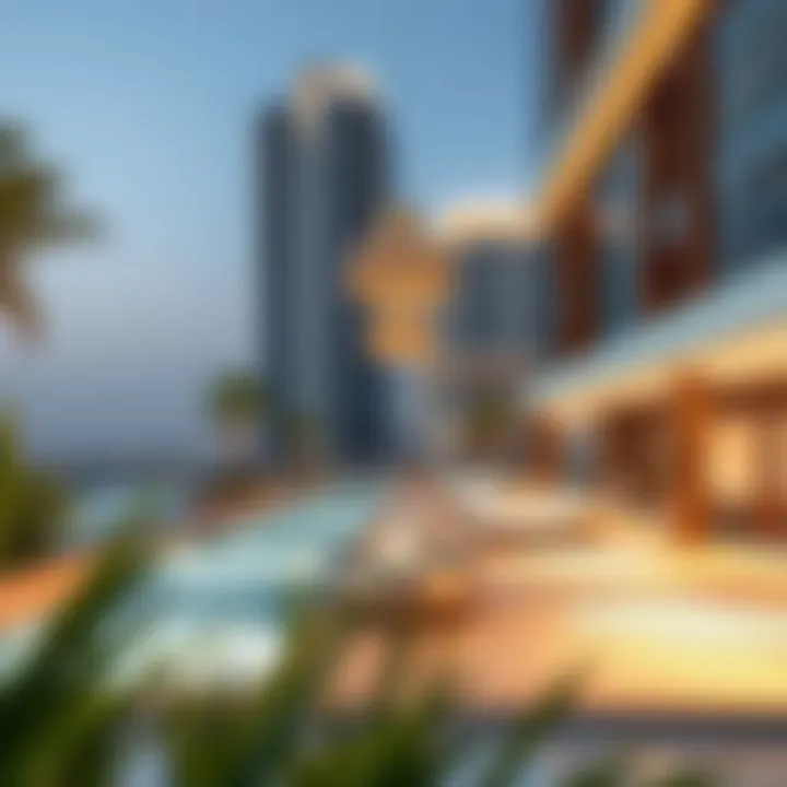 Amenities available to residents at the Al Barsha Twin Towers