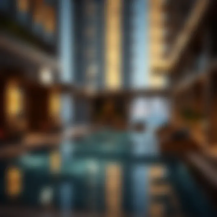 Exclusive amenities offered at Cavalli Casa Tower