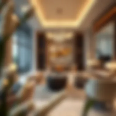 Modern interiors showcasing exquisite design