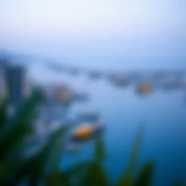 Beautiful waterfront views surrounding The Cove