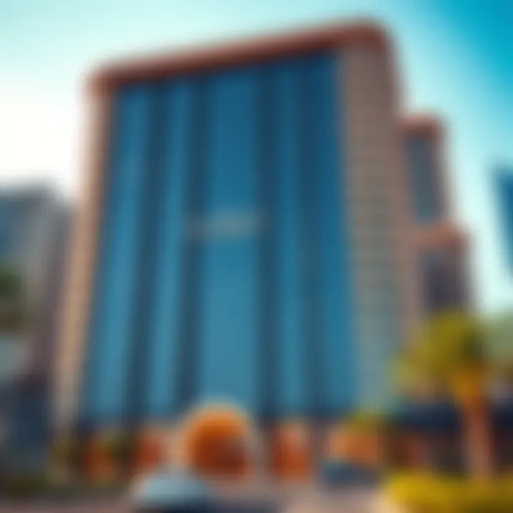 Stunning facade of the Flamingo Z2 Tower reflecting luxury