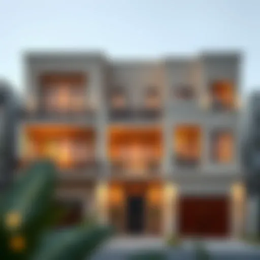 Stunning exterior view of the Nadd Residence showcasing its architectural elegance