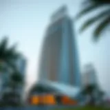 Exterior view of the Onyx Tower showcasing its modern architectural design