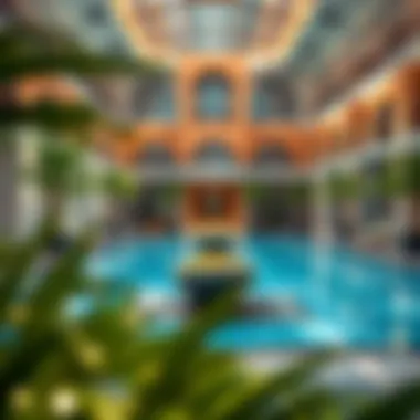 Amenities and recreational area within Faltaat Building