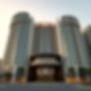 Stunning facade of the Faltaat Building showcasing modern architecture