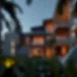 Elegant exterior design of Floarea Residence showcasing modern architecture