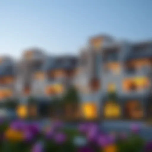 A stunning view of Hartland Greens showcasing its architectural elegance