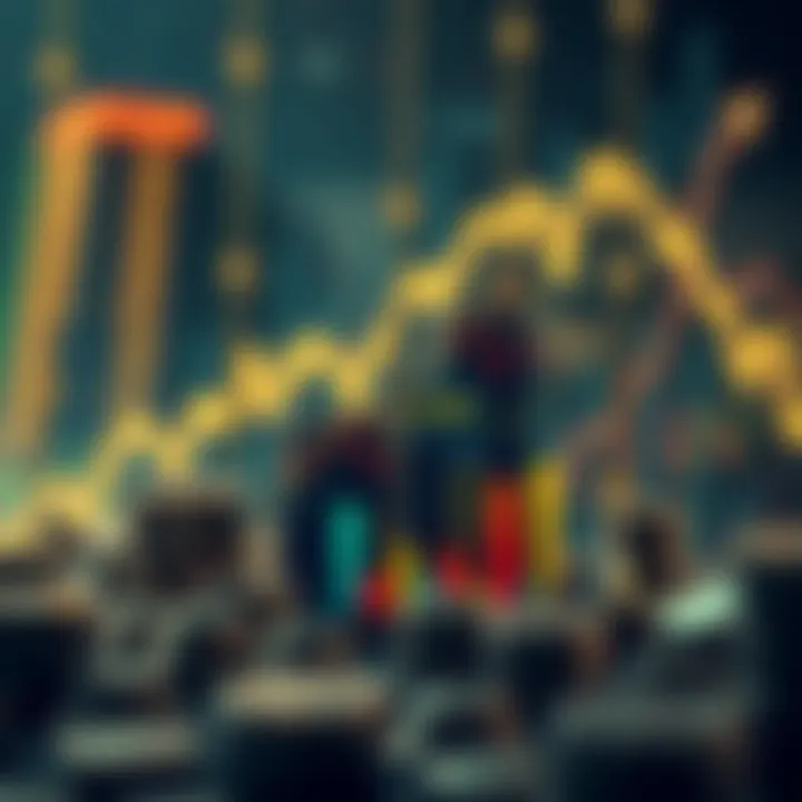 Diverse portfolio of stocks representing financial growth