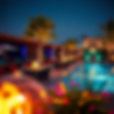 Vibrant outdoor amenities in Jumeirah Village Triangle