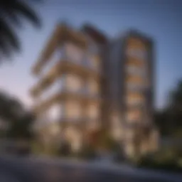 Stunning exterior view of Keturah Residences showcasing its modern architecture