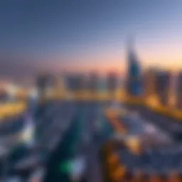 Stunning skyline view of Liv Residence Marina