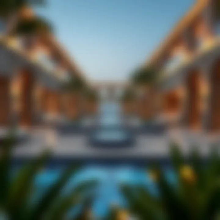 Exquisite amenities available at the Liwa Residence.