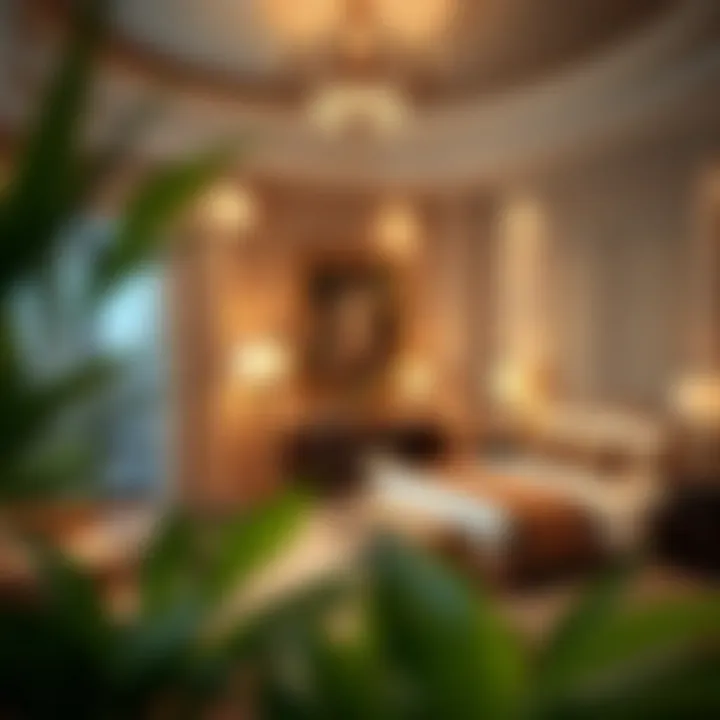 Opulent Guest Room at Manor Hotel Al Furjan Elegant guest room with upscale furnishings