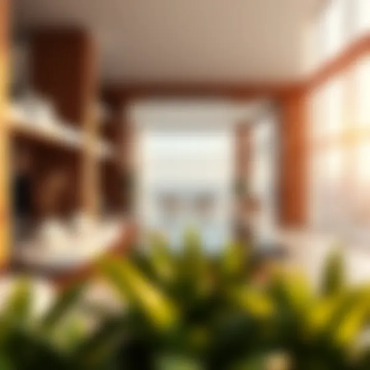 Modern amenities and features in luxury apartments