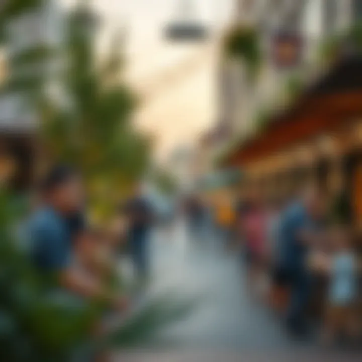 Vibrant Community Life in MMI Town Square Community events in MMI Town Square