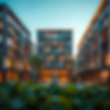 Stunning Residential Architecture in MMI Town Square Luxurious residential buildings in MMI Town Square