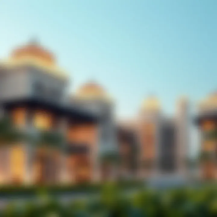 Stunning architectural features and design elements of Mujarrah Park