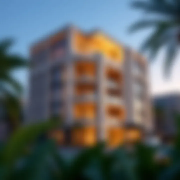 Sophisticated architectural design of One Mushrif