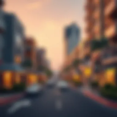 Vibrant neighborhood surrounding One Mushrif