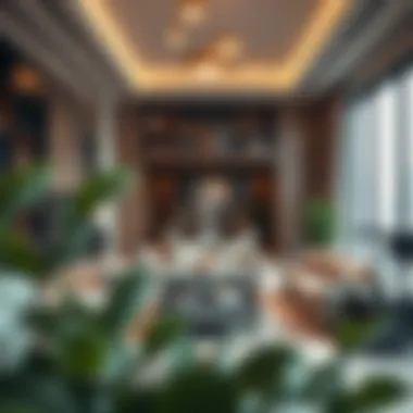 Sophisticated Interiors: The Essence of Luxury Elegant interior design of a luxury apartment