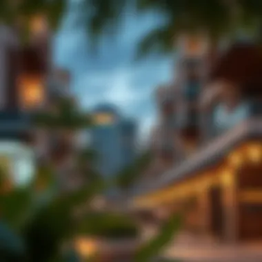 Cultural Richness: The Heart of Dubai Living Vibrant neighborhood showcasing lifestyle and culture