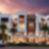 Stunning exterior view of Plazzo Heights showcasing modern architecture