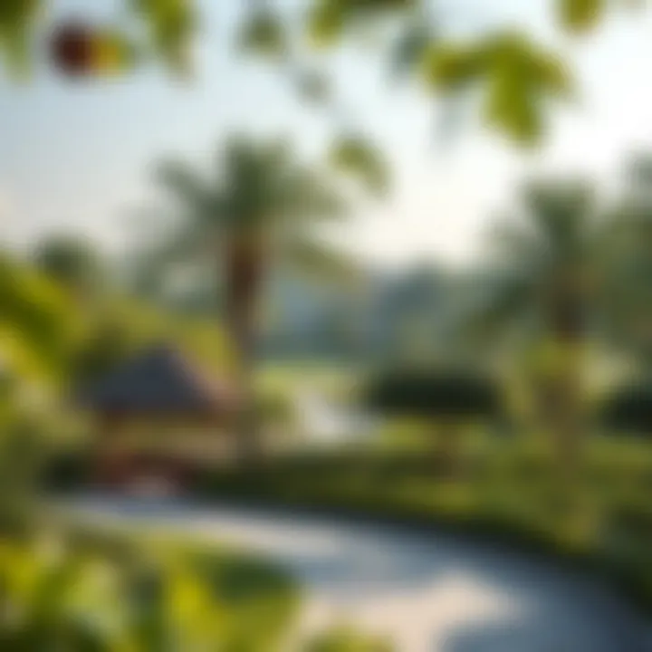 Lush Greenery and Relaxation in Prime Al Quoz Serene community park showcasing lush greenery in Prime Al Quoz