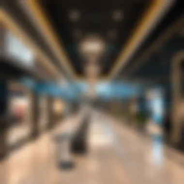 Luxury retail space in Q1 Mall