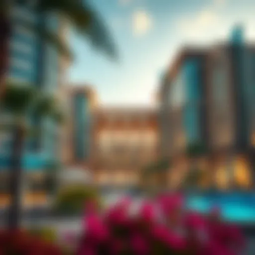 Stunning view of Radiant Square's architectural brilliance